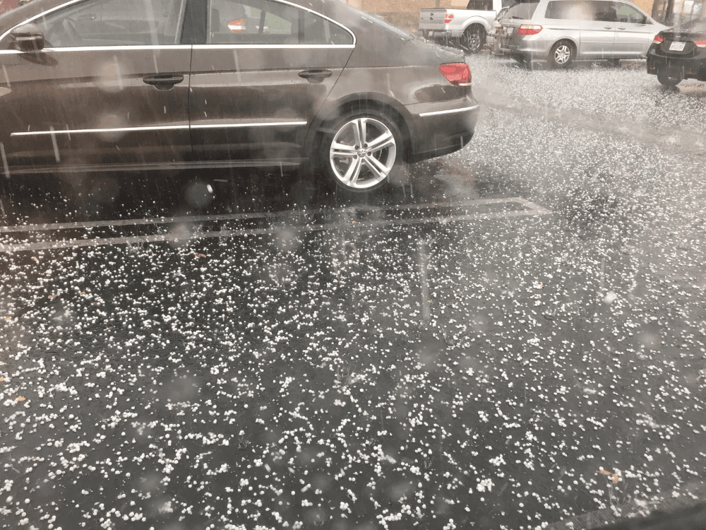 What Should HEB Drivers Do After a Hailstorm Damages a Car?